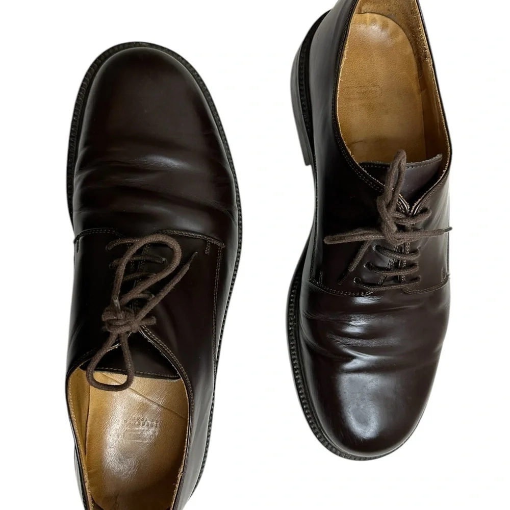 Men's Brown Leather Dress Shoes
